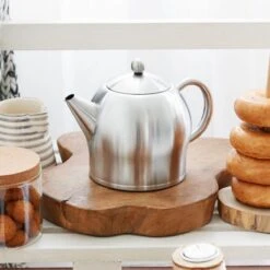 Bredemeijer - Theepot Minuet Santhee 1,4L Mat Dubbelwandig -Koffie Kortings Winkel 1200x1200 440