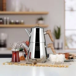 Serenk Definition Turkse Theepot - Inductie Geschikt - Theepottenset - RVS -Koffie Kortings Winkel 1200x1200 446