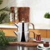 Karaca Mira Mini Theepot Set Turkse Theepotten, Geschikt Voor Alle Warmte Bronnen- Theepot: 0,7 L Waterkoker: 1,4 L Roestvrij Staal Theemaker, Theepot, Caydanlik, Demlik, Theeketel -Koffie Kortings Winkel 1200x1200 526