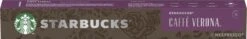 Starbucks By Nespresso Caffe Verona Dark Roast Capsules - 120 Koffiecups -Koffie Kortings Winkel 1200x191