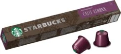Starbucks By Nespresso Caffe Verona Dark Roast Capsules - 120 Koffiecups -Koffie Kortings Winkel 1200x540