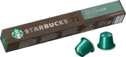 Starbucks By Nespresso Pike Place Medium Roast Capsules - 120 Koffiecups -Koffie Kortings Winkel 1200x543