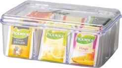 CasaLupo Theedoos Sakura Tea 6 Vaks 21 X 15 X 9 Cm -Koffie Kortings Winkel 1200x672 3