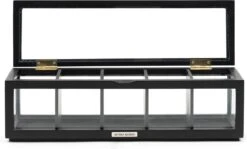 Riviera Maison Theedoos - Urban Loft Tea Box - Zwart -Koffie Kortings Winkel 1200x726 1