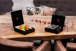 Bredemeijer - Theedoos + 4 Blikjes En Lepel Bamboe Zwart -Koffie Kortings Winkel 1200x800 34