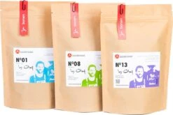 Localroast Koffie Proefpakket | Cadeaupakket | Vers Gebrand | Gemalen| Top Selectie| 3 X 200g | Direct Van Lokale Microbranderij -Koffie Kortings Winkel 1200x802