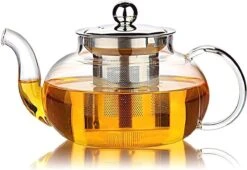 Glazen Theepot Met Filter (RVS) - 1.2 Liter - Thee Infuser – Borosilicaat – Anti-druppel Tuit 9 Glazen Theepot Met Filter (RVS) - 1.2 Liter - Thee Infuser – Borosilicaat – Anti-druppel Tuit -Koffie Kortings Winkel 1200x824 2