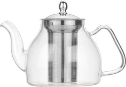 SensaHome - Infuser Theekan/Theepot - Transparant - Glas -Koffie Kortings Winkel 1200x835