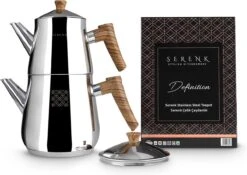 Serenk Definition Turkse Theepot - Inductie Geschikt - Theepottenset - RVS -Koffie Kortings Winkel 1200x850 2