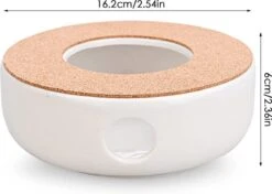 ConBlom Keramische Theepot, Warmer, Theewarmer, Koffiewarmer, Stoofje, Met Kurk-stoofje, Theepot Basis, Theefornuis, Melkwarmer Voor Thuis, Café, Theemelk (zonder Kaars En Theepot) 12 ConBlom Keramische Theepot, Warmer, Theewarmer, Koffiewarmer, Stoofje, Met Kurk-stoofje, Theepot Basis, Theefornuis, Melkwarmer Voor Thuis, Café, Theemelk (zonder Kaars En Theepot) -Koffie Kortings Winkel 1200x855 3