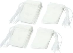 Merkloos 100 Lege Theezakjes - 5 X 7 CM -Koffie Kortings Winkel 1200x866