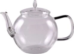 Feelino 1300 Ml Thee- En Koffiepot Met Zeef In Tuit En Glazen Deksel, Ideaal Voor 2 Personen, Special Edition Vaatwasmachinebestendig, Hittebestendig, Hoogwaardig Borosilicaatglas -Koffie Kortings Winkel 1200x875