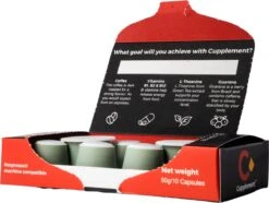 Cupplement Energy/Focus Blend Dark Roast Espresso - 10 Nespresso Koffiecups - Koffie Met Vitamines, Extra Cafeïne En Superfoods - Duurzame Biologische Afbreekbare Koffie Capsules -Koffie Kortings Winkel 1200x904