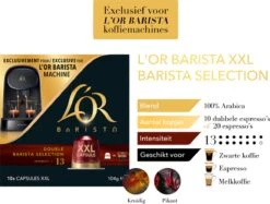 L'OR BARISTA XXL Barista Selection (13) - 5 X 10 Koffiecups 19 L'OR BARISTA XXL Barista Selection (13) - 5 X 10 Koffiecups -Koffie Kortings Winkel 1200x910