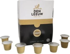 Voordeelpakket: Den Leeuw Lungo (80 Koffiecups) - Roast Koffiecups - Echte Hollandsche Koffie Van Den Leeuw In Nespresso Cups - Nespresso Compatibele Koffie Cups -Koffie Kortings Winkel 1200x916
