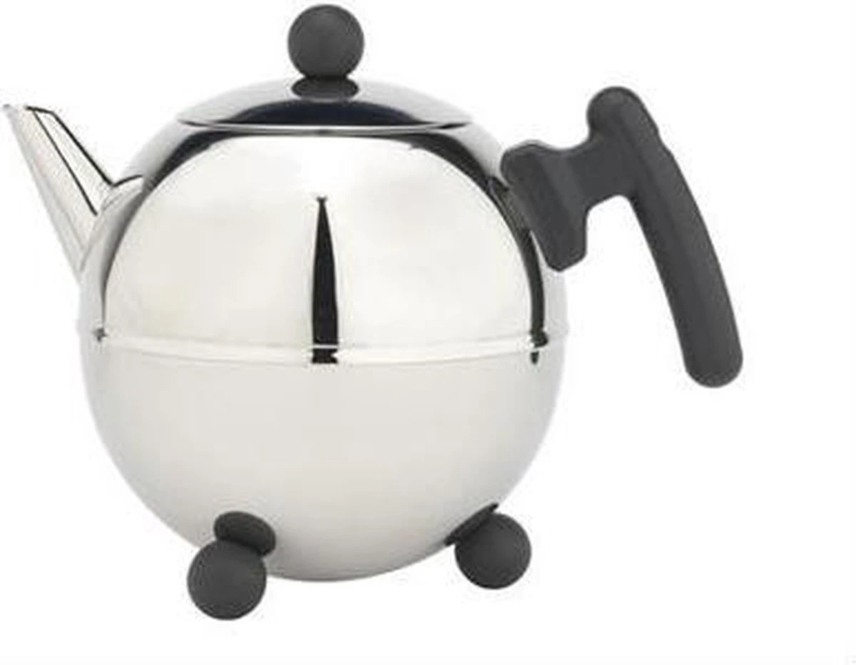 Bredemeijer - Theepot Bella Ronde 1,2L Zwart Beslag - Dubbelwandig 13 Bredemeijer - Theepot Bella Ronde 1,2L Zwart Beslag - Dubbelwandig - Afbeelding 11