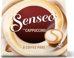 Senseo Cappuccino Koffiepads - 2/9 Intensiteit - 10 X 8 Pads -Koffie Kortings Winkel 1200x937
