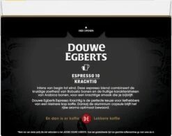 Douwe Egberts Espresso Krachtig (10) - 5 X 40 Koffiecups -Koffie Kortings Winkel 1200x951