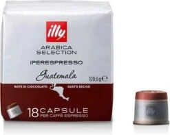Illy Capsules Iperespresso Arabica Selection Guatemala 6 X 18 Stuks -Koffie Kortings Winkel 1200x956