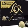 L'OR Espresso Ristretto 40 Stuks 1 L'OR Espresso Ristretto 40 Stuks -Koffie Kortings Winkel 1200x992 2