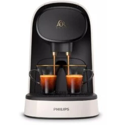 Koffie Kortings Winkel 22 Philips Koffiezetapparaat LM8012/00 L'OR BaristaSilky White