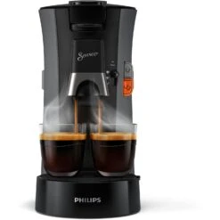 Philips Senseo Koffiepadapparaat CSA230/50 Select Donkergrijs 14 Philips Senseo Koffiepadapparaat CSA230/50 Select Donkergrijs -Koffie Kortings Winkel 212 8118 4 1