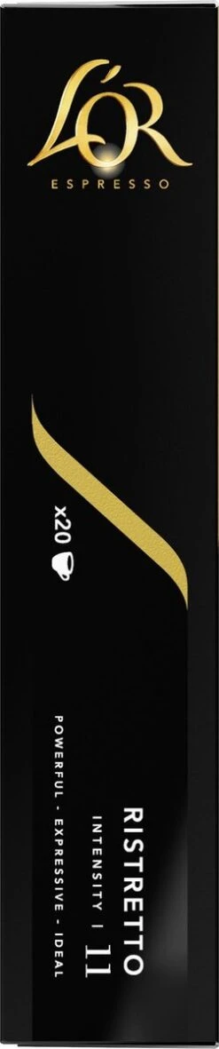 L'OR Espresso Ristretto Koffiecups - Intensiteit 11/12 - 10 X 20 Capsules -Koffie Kortings Winkel 251x1200 5