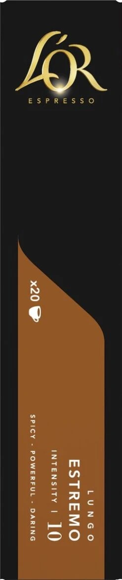 L'OR Lungo Estremo (10) - 10 X 20 Koffiecups -Koffie Kortings Winkel 253x1200 9