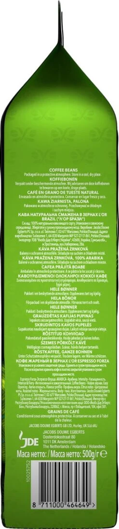 L'OR Espresso Origins Brazil Koffiebonen (6) - 4 X 500 Gram -Koffie Kortings Winkel 272x1200