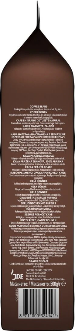 L'OR Espresso Forza Koffiebonen (9) - 4 X 500 Gram -Koffie Kortings Winkel 273x1200 1