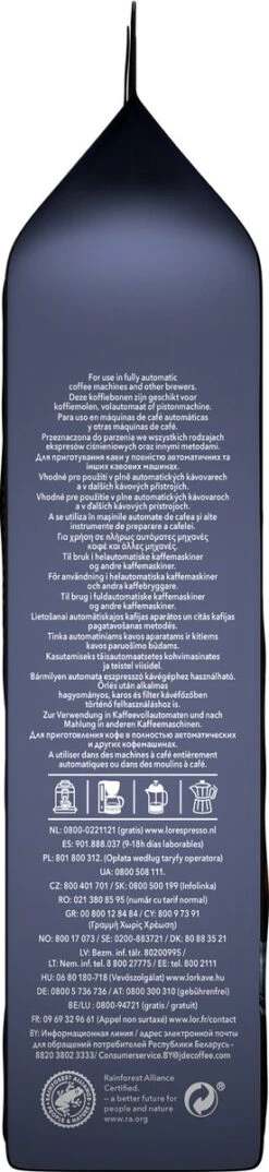 L'OR Espresso Fortissimo Koffiebonen (10) - 4 X 500 Gram -Koffie Kortings Winkel 276x1200