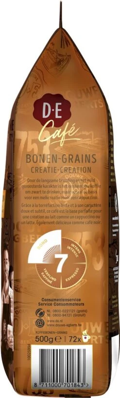 Douwe Egberts D.E Café Creatie Koffiebonen - 7/9 Intensiteit - 4 X 500 Gram -Koffie Kortings Winkel 364x1200 1