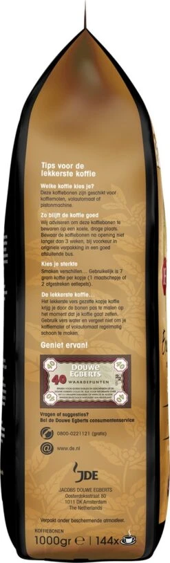 Douwe Egberts Excellent Gold Koffiebonen - 5/9 Intensiteit - 4 X 1kg -Koffie Kortings Winkel 364x1200 2
