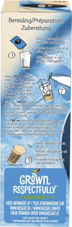 Nescafé Frappé Oploskoffie - 5 Doosjes à 10 Zakjes -Koffie Kortings Winkel 381x1200
