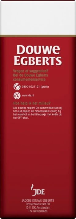 Douwe Egberts Aroma Rood Donker Filterkoffie - 6 X 500 Gram -Koffie Kortings Winkel 420x1200 7
