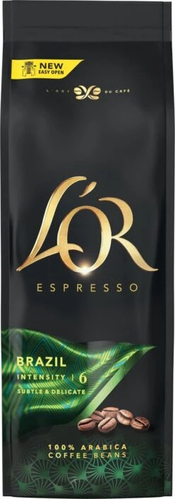 L'OR Espresso Origins Brazil Koffiebonen (6) - 4 X 500 Gram -Koffie Kortings Winkel 422x1200