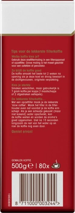 Douwe Egberts Aroma Rood Filterkoffie - Dubbelpak 6 X 1000 Gram -Koffie Kortings Winkel 423x1200