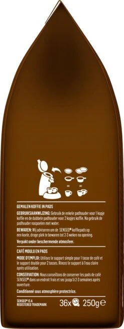 Senseo Extra Strong Koffiepads - 8/9 Intensiteit - 10 X 36 Pads -Koffie Kortings Winkel 453x1200 12