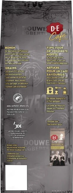 Douwe Egberts D.E Café Espresso Koffiebonen - Intensiteit 7/9 - 4 X 500 Gram -Koffie Kortings Winkel 453x1200 6