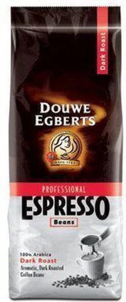 Koffie Douwe Egberts Espresso Bonen Dark Roast 1000gr -Koffie Kortings Winkel 500x1200