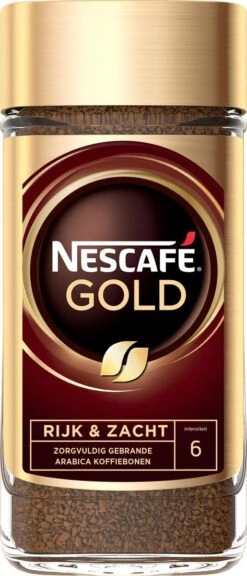 Nescafé Gold Oploskoffie - 6 Potten à 200 Gram -Koffie Kortings Winkel 515x1200