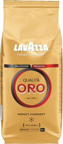 Lavazza Qualita Oro Koffiebonen - 500 Gram X4 -Koffie Kortings Winkel 530x1200