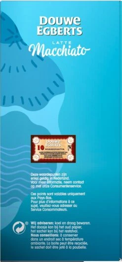 Douwe Egberts Verwenkoffie Latte Macchiato Oploskoffie - 5 X 8 Zakjes -Koffie Kortings Winkel 560x1200