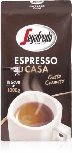 Segafredo Espresso Casa Koffiebonen - 1 Kg -Koffie Kortings Winkel 568x1200