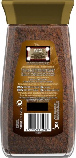 Douwe Egberts Gold Oploskoffie - 6 X Pot Van 200 Gram 10 Douwe Egberts Gold Oploskoffie - 6 X Pot Van 200 Gram -Koffie Kortings Winkel 574x1200