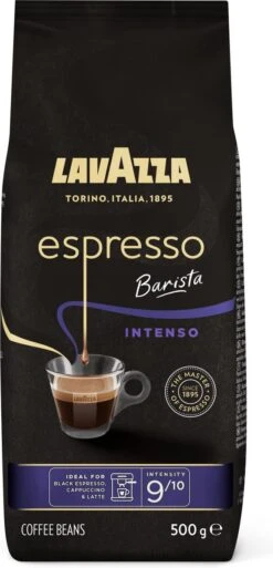 Lavazza Espresso Barista Intenso Koffiebonen - 500 Gram X4 -Koffie Kortings Winkel 578x1200