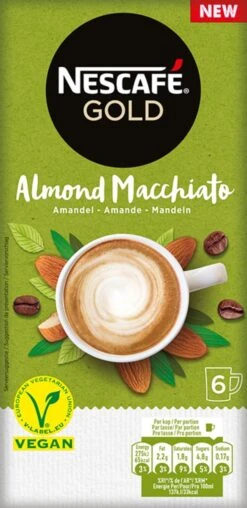 Nescafé Gold Almond Macchiato Oploskoffie - 6 Doosjes à 6 Zakjes 11 Nescafé Gold Almond Macchiato Oploskoffie - 6 Doosjes à 6 Zakjes -Koffie Kortings Winkel 583x1200 2