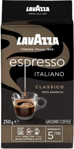 Lavazza Espresso Italiano Classico Gemalen / Filterkoffie - 8 X 250 Gram 11 Lavazza Espresso Italiano Classico Gemalen / Filterkoffie - 8 X 250 Gram -Koffie Kortings Winkel 594x1200