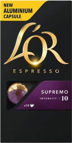 L'OR Espresso Supremo Koffiecups - Intensiteit 10/12 - 10 X 10 Capsules -Koffie Kortings Winkel 606x1200 5