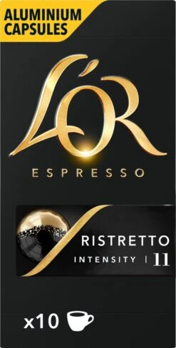 L'OR Espresso Ristretto (11) - 10 X 10 Koffiecups -Koffie Kortings Winkel 607x1200 4